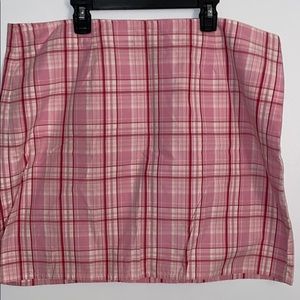 Pink and white skirt